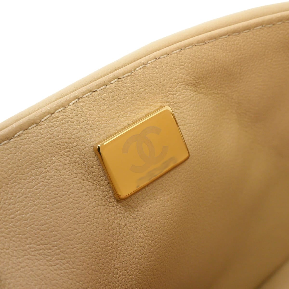2026SS CHANEL Shoulder bag Chain Mini Matelasse CC Logo Beige Raffia Champagne Gold HW AS6012[BRAND NEW][Authentic]