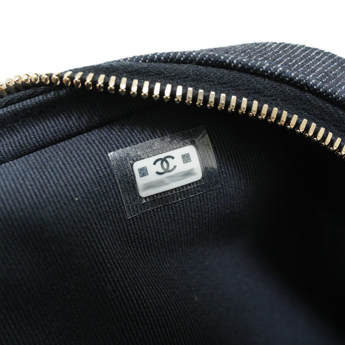 2026SS CHANEL Clutch bag Chain Matelasse COCO MarkDark Blue Denim Champagne Gold HW AP5092[BRAND NEW][Authentic]