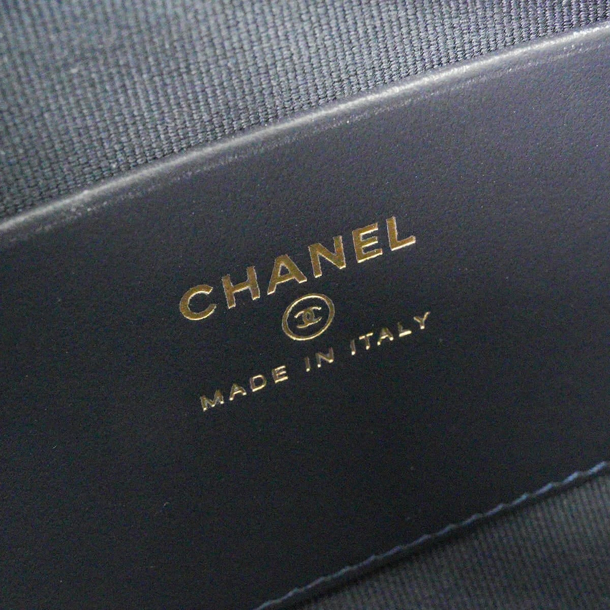 2026SS CHANEL Clutch bag Chain Matelasse COCO MarkDark Blue Denim Champagne Gold HW AP5092[BRAND NEW][Authentic]