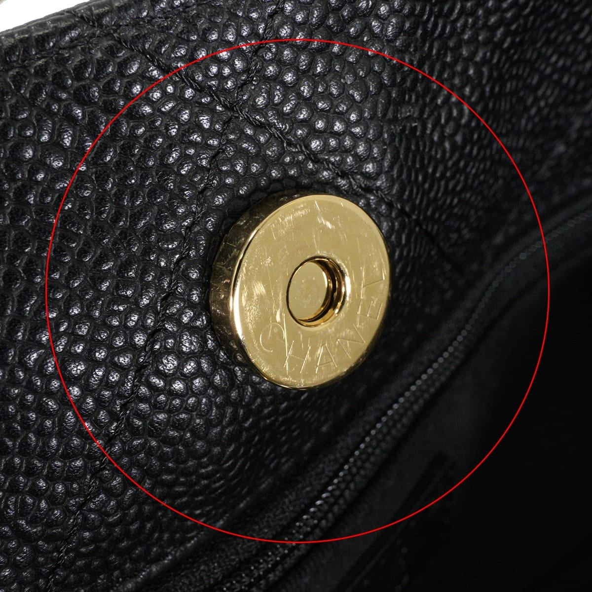 [Pre-loved] 2026SS CHANEL Handbag Hobo Matelasse COCO Mark Noir (Black) Graind Calf(Caviarskin) Gold HW AS6059[LIKE NEW][Authentic]