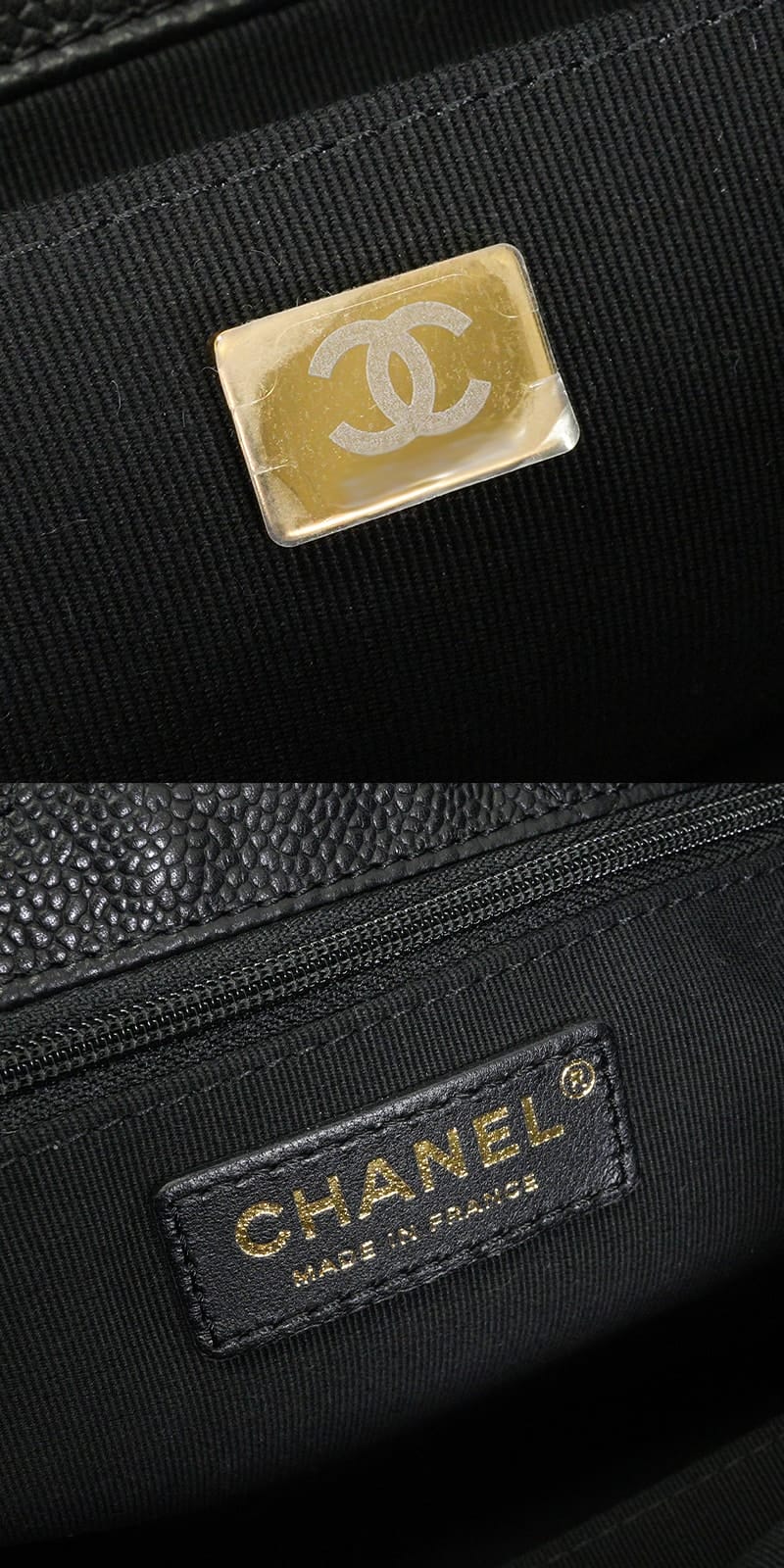 [Pre-loved] 2026SS CHANEL Handbag Hobo Matelasse COCO Mark Noir (Black) Graind Calf(Caviarskin) Gold HW AS6059[LIKE NEW][Authentic]