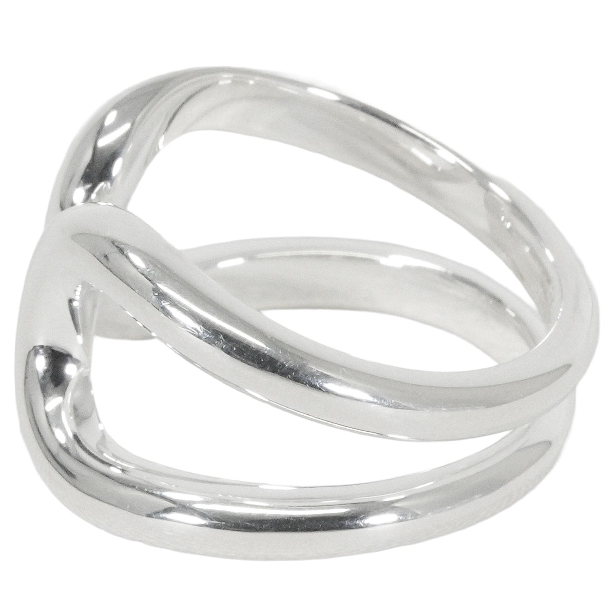 HERMES ring Lima PM Silver Silver925 (SV925 Ag925) #55[BRAND NEW][Authentic]