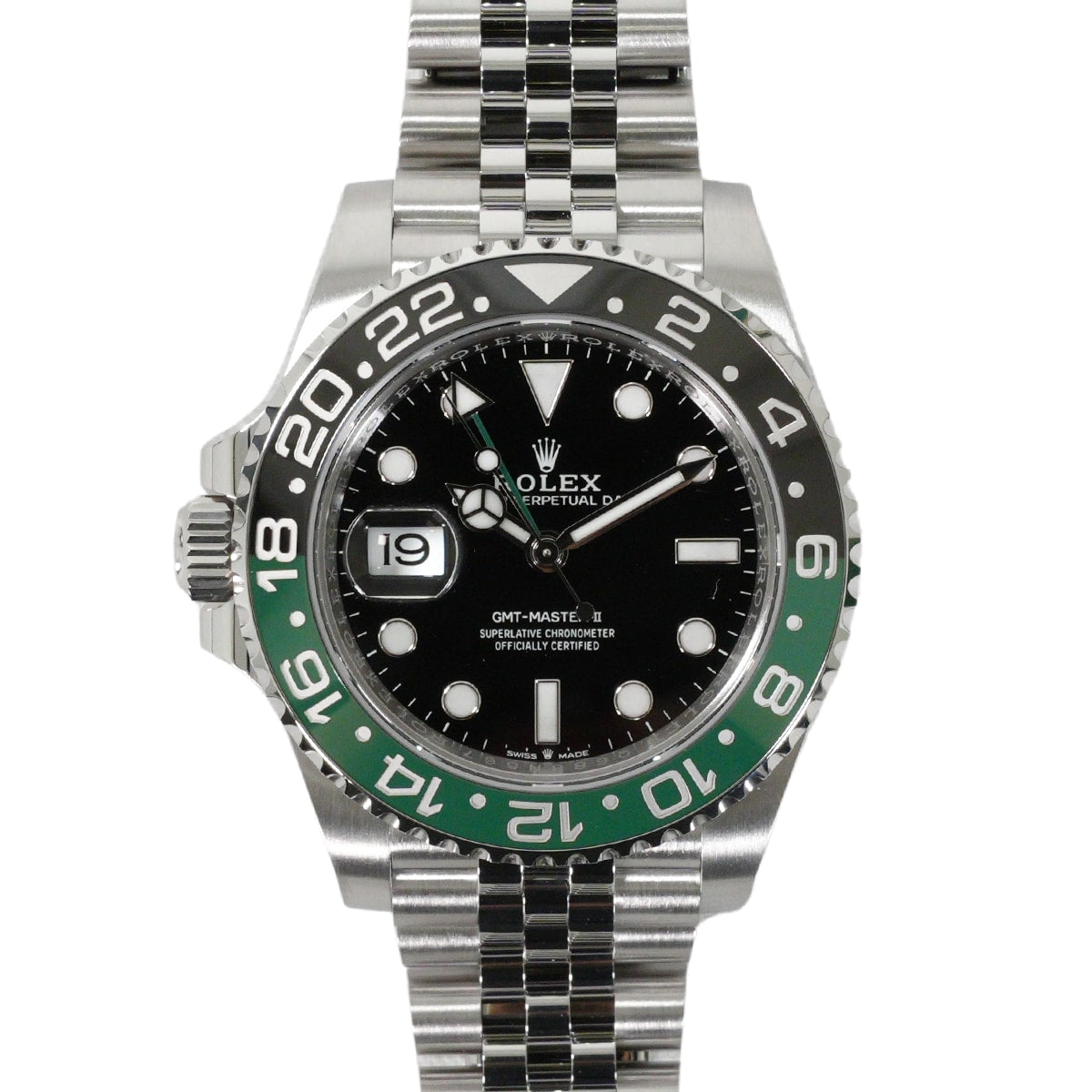 ROLEX Watches GMT-Master II 40mm Jubilee Bracelet Noir (Black)/Green Stainless steel 126720VTNR[BRAND NEW][Authentic]