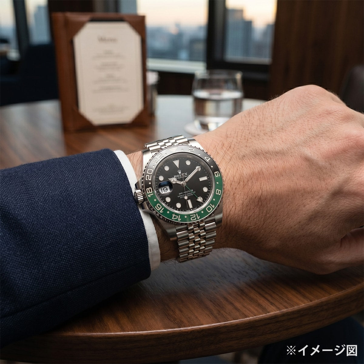 ROLEX Watches GMT-Master II 40mm Jubilee Bracelet Noir (Black)/Green Stainless steel 126720VTNR[BRAND NEW][Authentic]