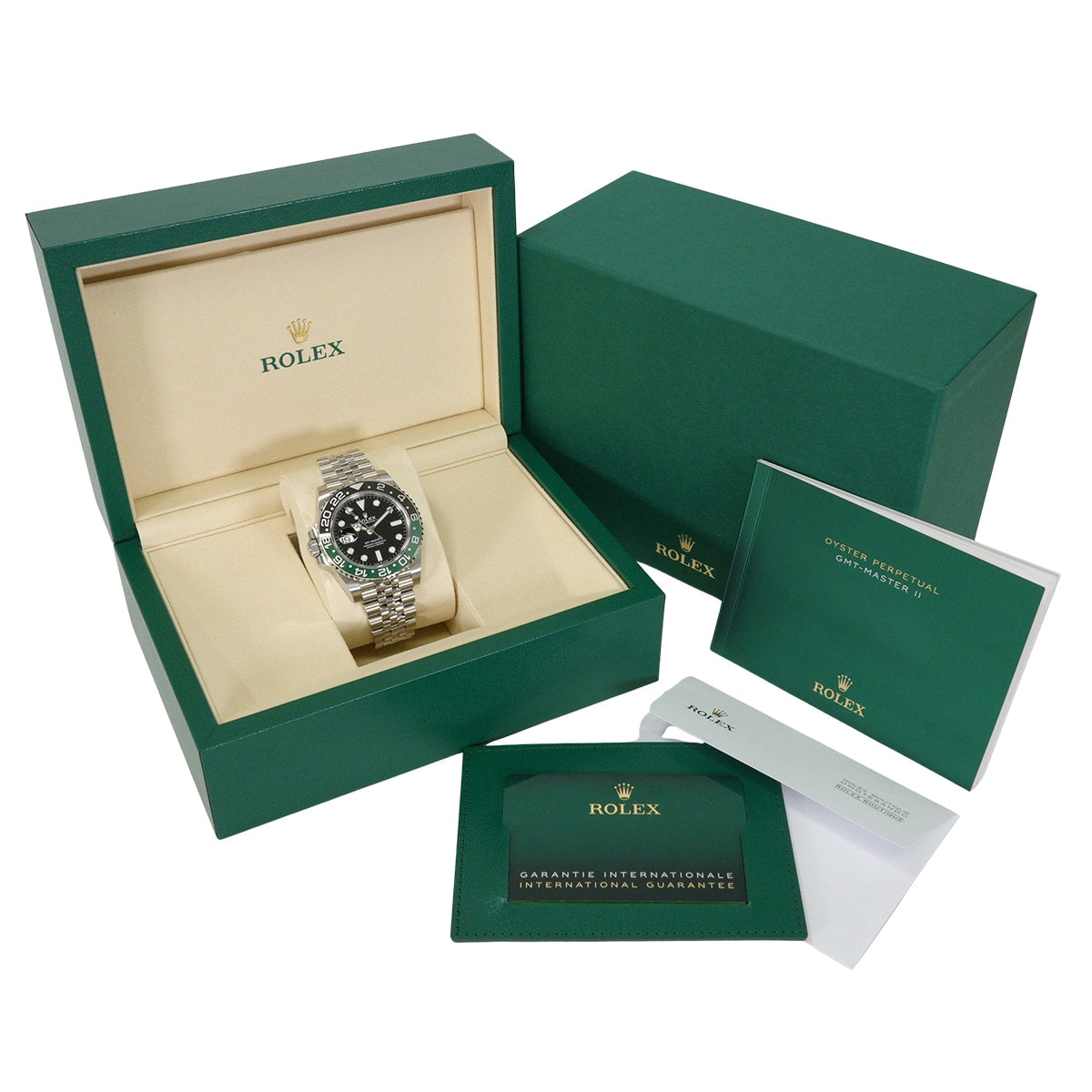 ROLEX Watches GMT-Master II 40mm Jubilee Bracelet Noir (Black)/Green Stainless steel 126720VTNR[BRAND NEW][Authentic]