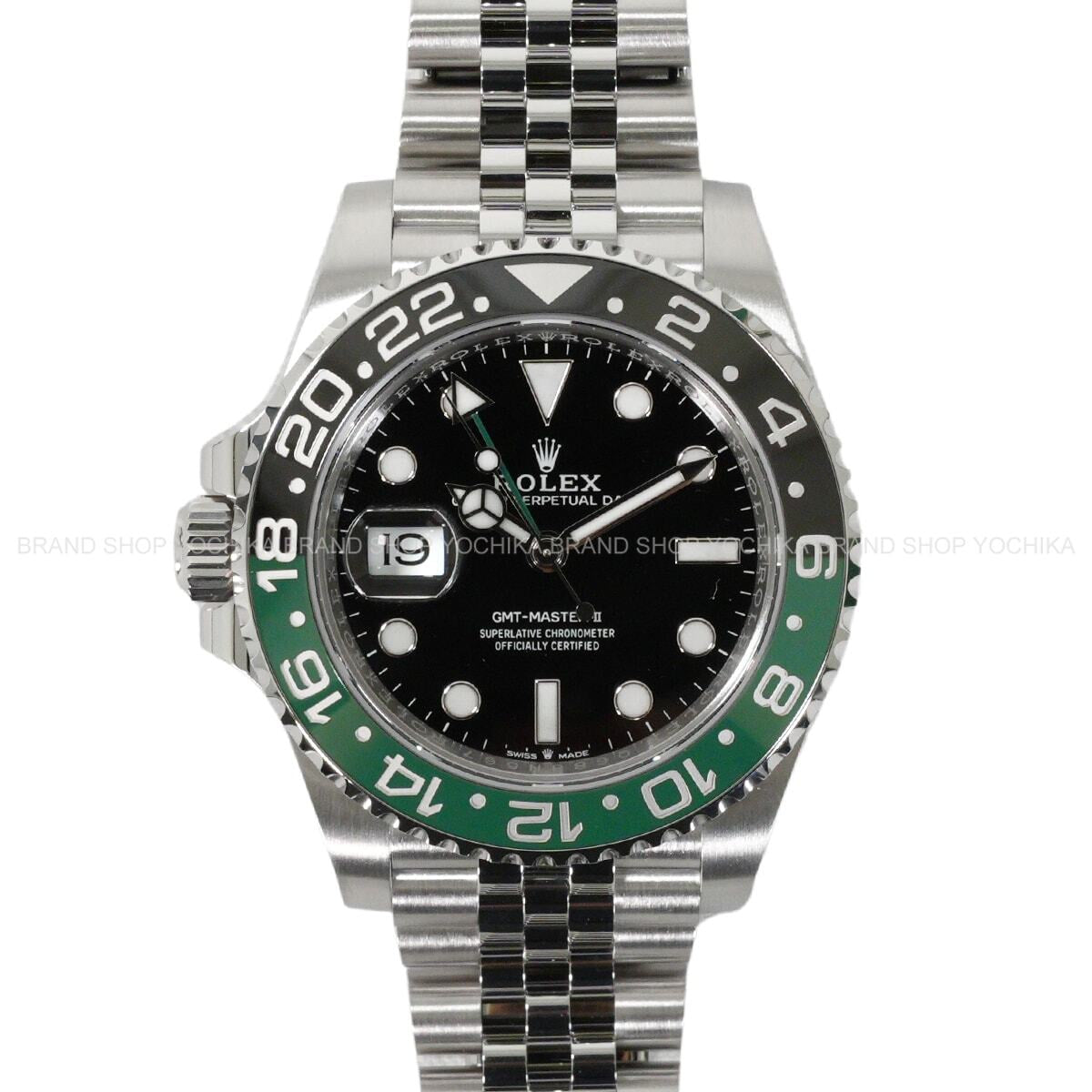 ROLEX Watches GMT-Master II 40mm Jubilee Bracelet Noir (Black)/Green Stainless steel 126720VTNR[BRAND NEW][Authentic]