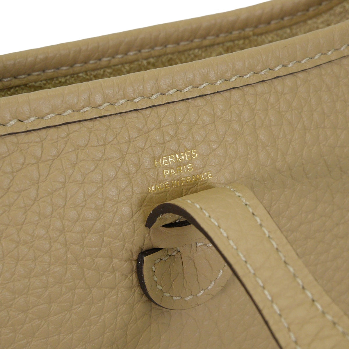 HERMES Shoulder bag Evelyne 16 TPM Trench Taurillon Clemence Gold HW Stamp K[BRAND NEW][Authentic]