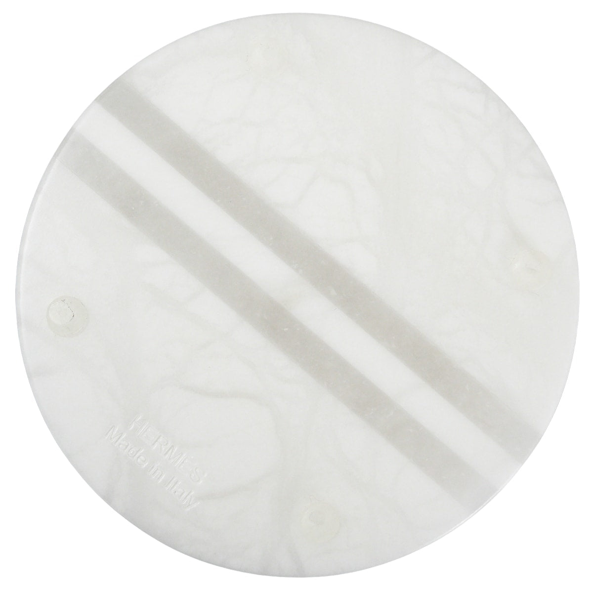 HERMES Soap Dish ArianeNatural Alabaster H312944M 01[EXCELLENT][Authentic]