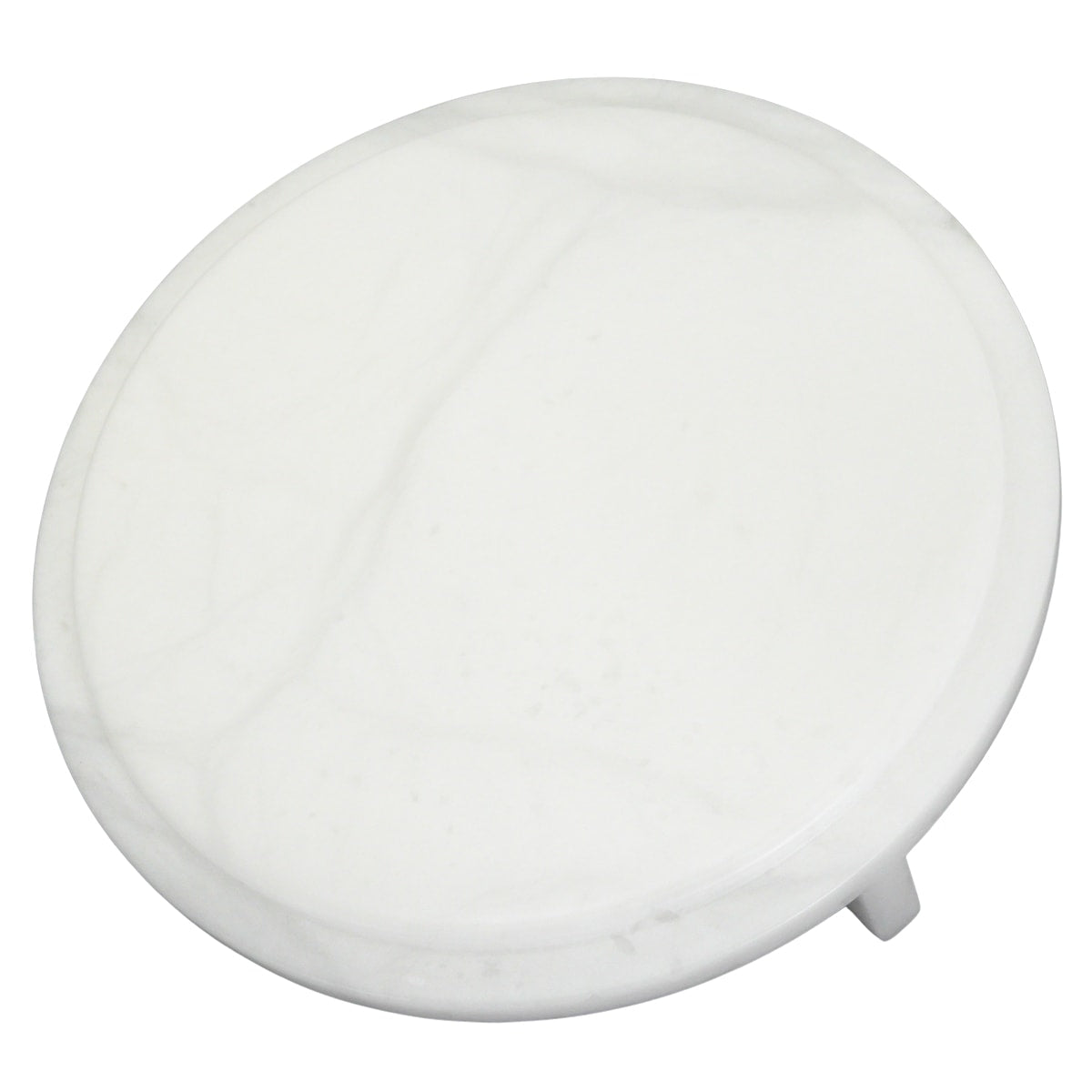 HERMES Ariane PM Round Box with LidNatural Alabaster[EXCELLENT][Authentic]