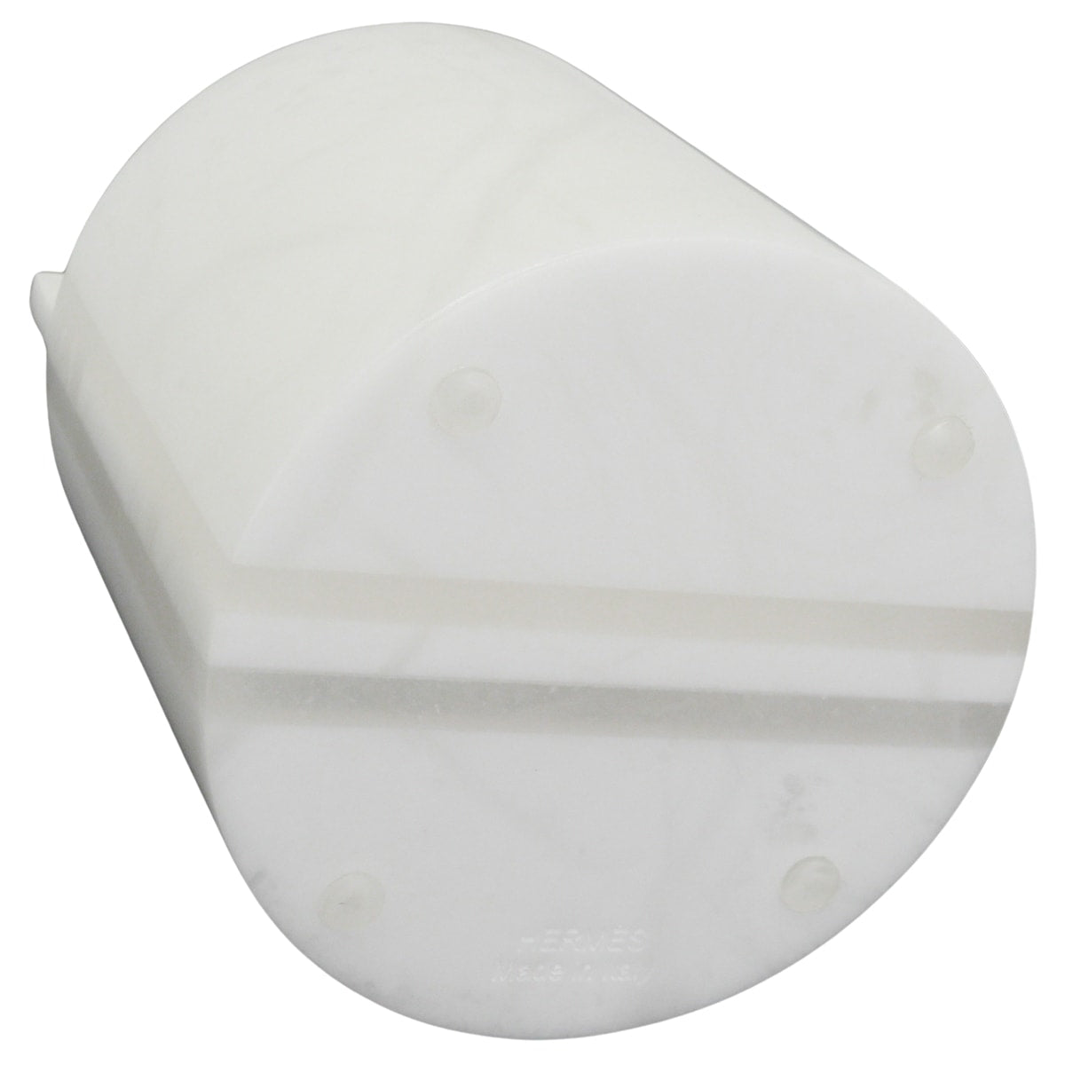 HERMES Round Pot Ariane Pen Holder Trinket HolderNatural Alabaster[EXCELLENT][Authentic]