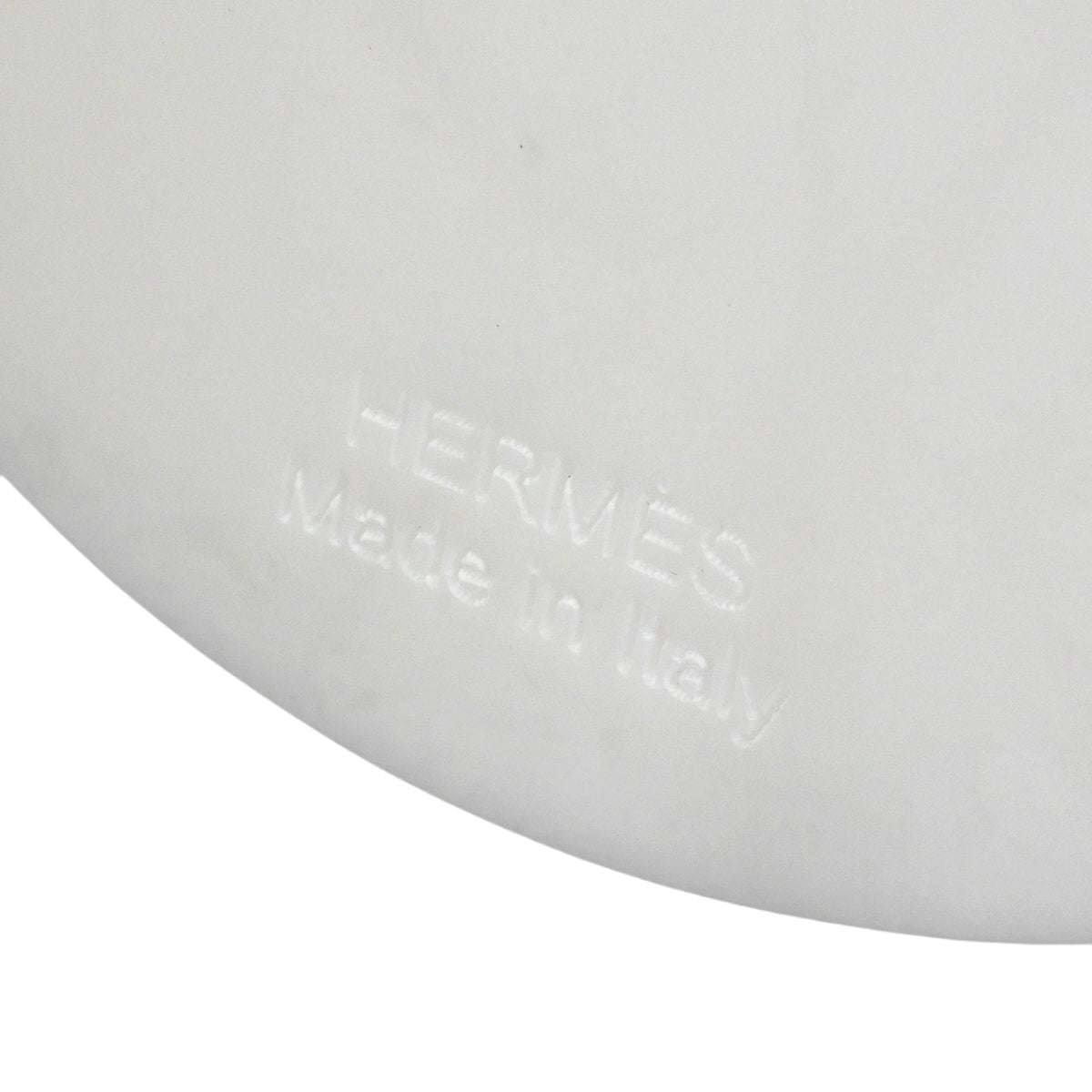 HERMES Round Pot Ariane Pen Holder Trinket HolderNatural Alabaster[EXCELLENT][Authentic]