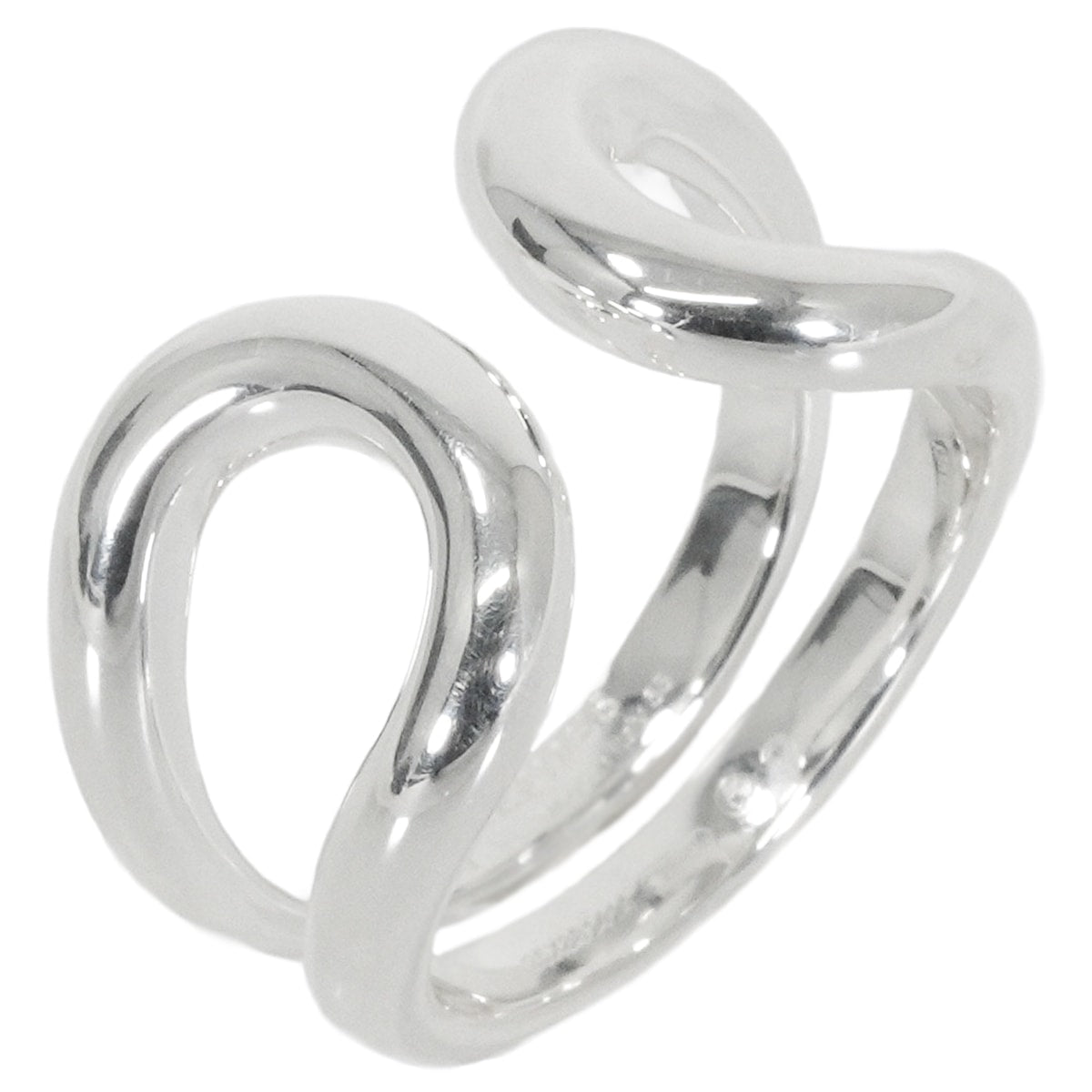 HERMES ring Lima PM Silver Silver925 (SV925 Ag925) #56[BRAND NEW][Authentic]
