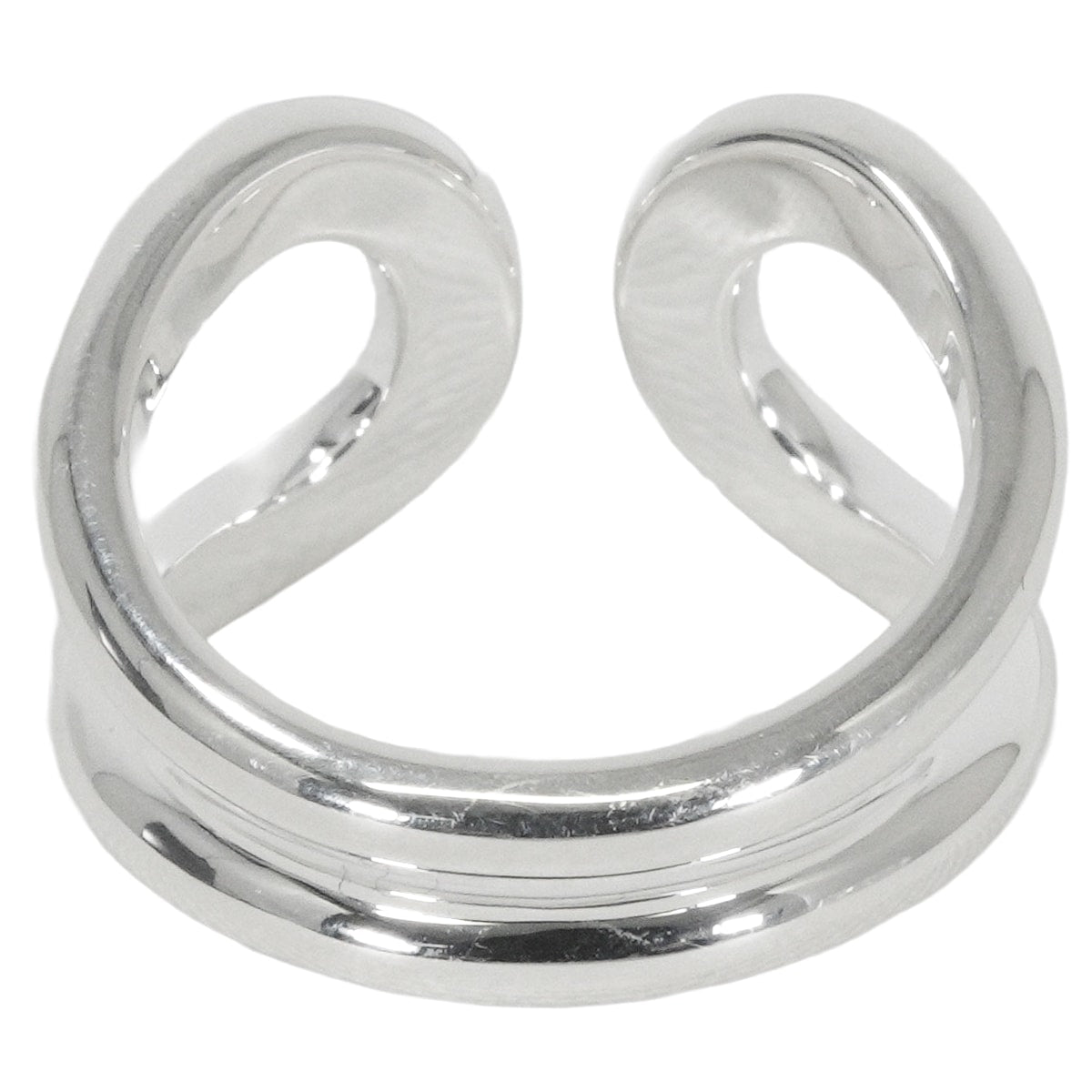 HERMES ring Lima PM Silver Silver925 (SV925 Ag925) #56[BRAND NEW][Authentic]