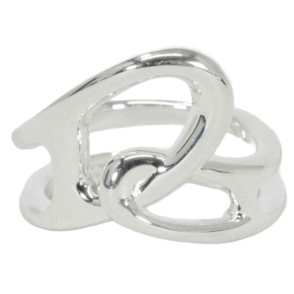HERMES ring Chaine D'ancre Punk Silver Silver925 (SV925 Ag925) #56[BRAND NEW][Authentic]