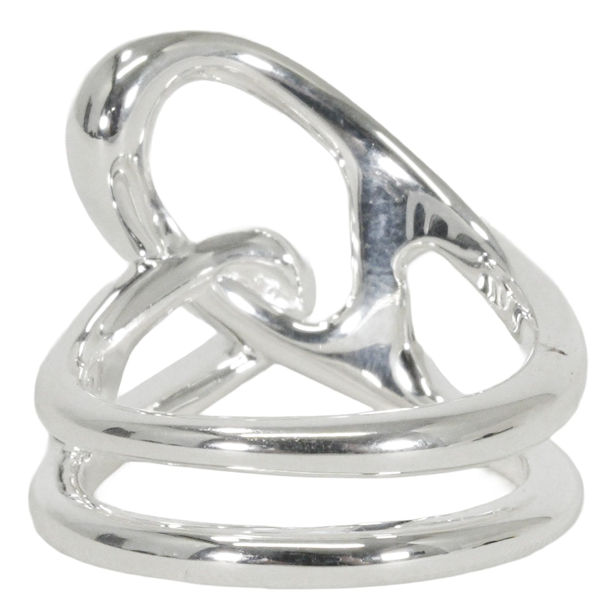 HERMES ring Chaine D'ancre Punk Silver Silver925 (SV925 Ag925) #56[BRAND NEW][Authentic]