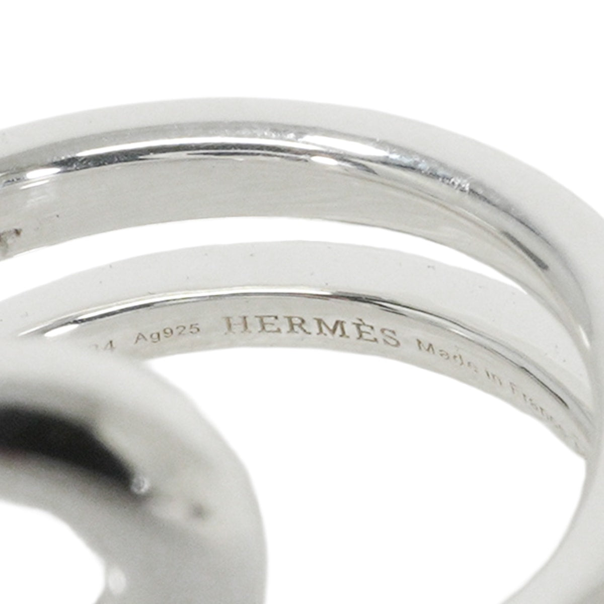 HERMES ring Chaine D'ancre Punk Silver Silver925 (SV925 Ag925) #56[BRAND NEW][Authentic]