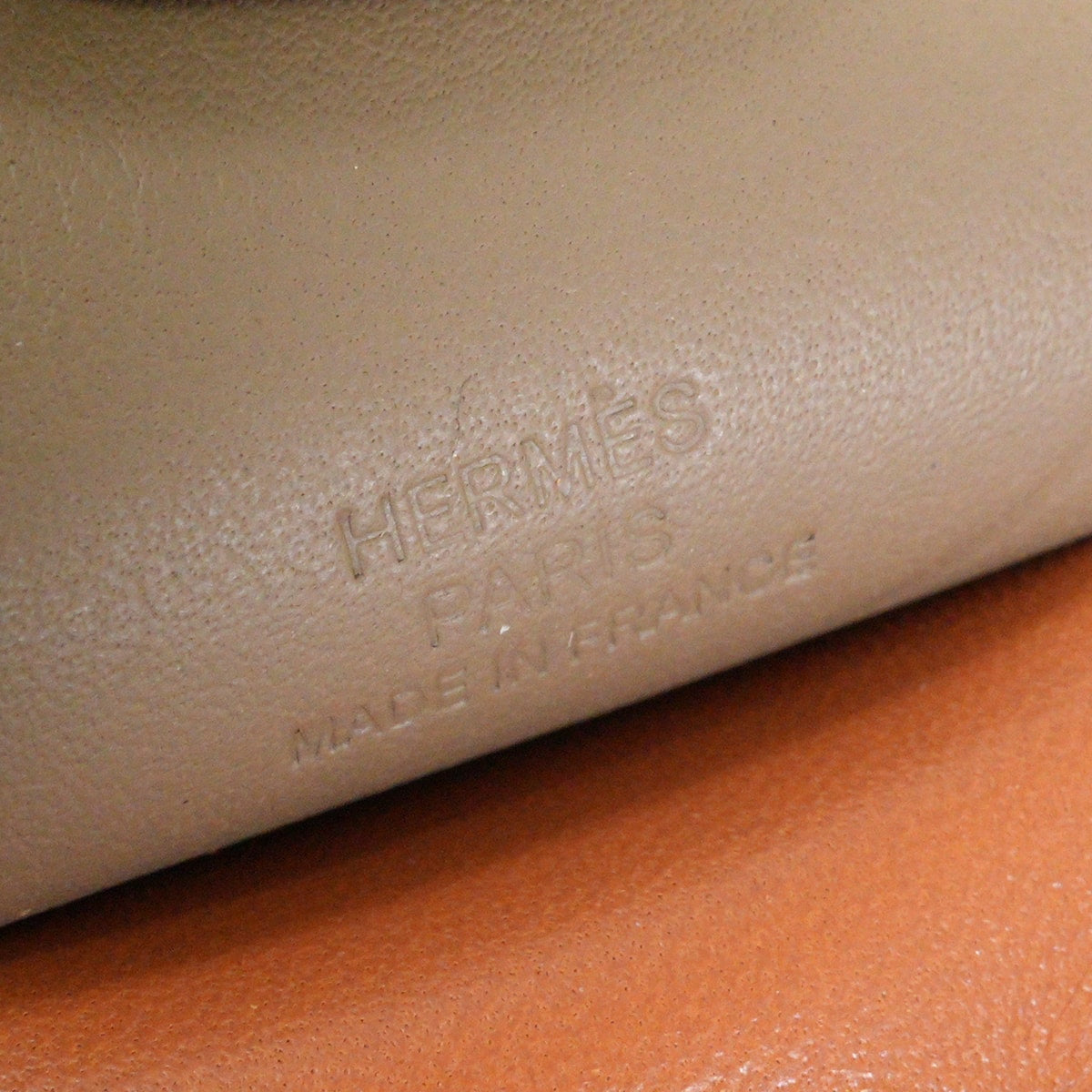 HERMES bag charm Rodeo Pegasus MM Gold/Craie/Etoupe Agneau Milo/Veau Swift Stamp B[EXCELLENT][Authentic]