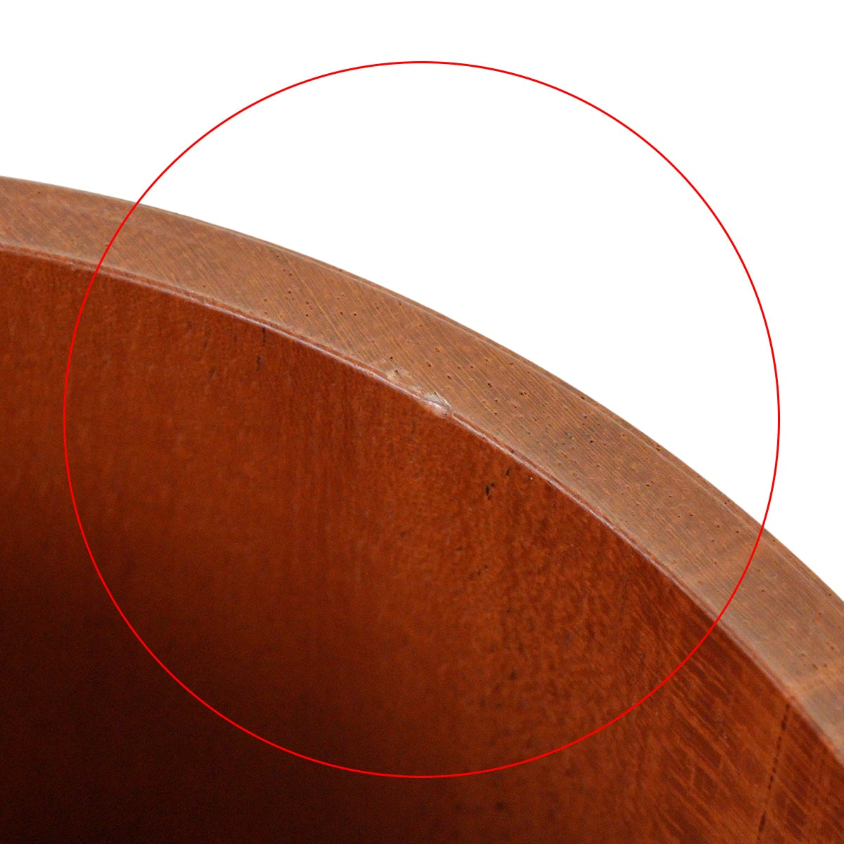 [Pre-loved] HERMES Round Box Ex-Libris Twilly Trinket CaseNatural Lacquered Wood[LIKE NEW][Authentic]