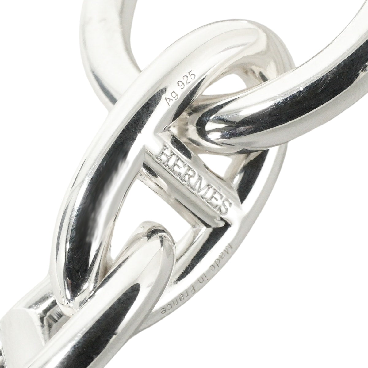 HERMES necklace Chaine D'ancre GM 29links Silver Silver925 (SV925 Ag925)[EXCELLENT][Authentic]