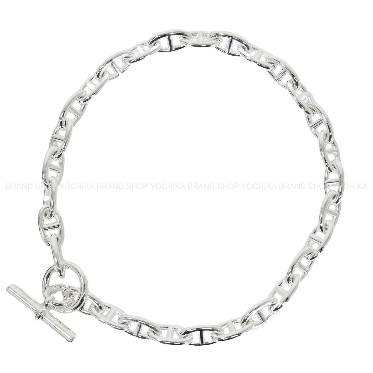 HERMES necklace Chaine D'ancre GM 29links Silver Silver925 (SV925 Ag925)[EXCELLENT][Authentic]