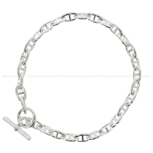 HERMES necklace Chaine D'ancre GM 29links Silver Silver925 (SV925 Ag925)[EXCELLENT][Authentic]