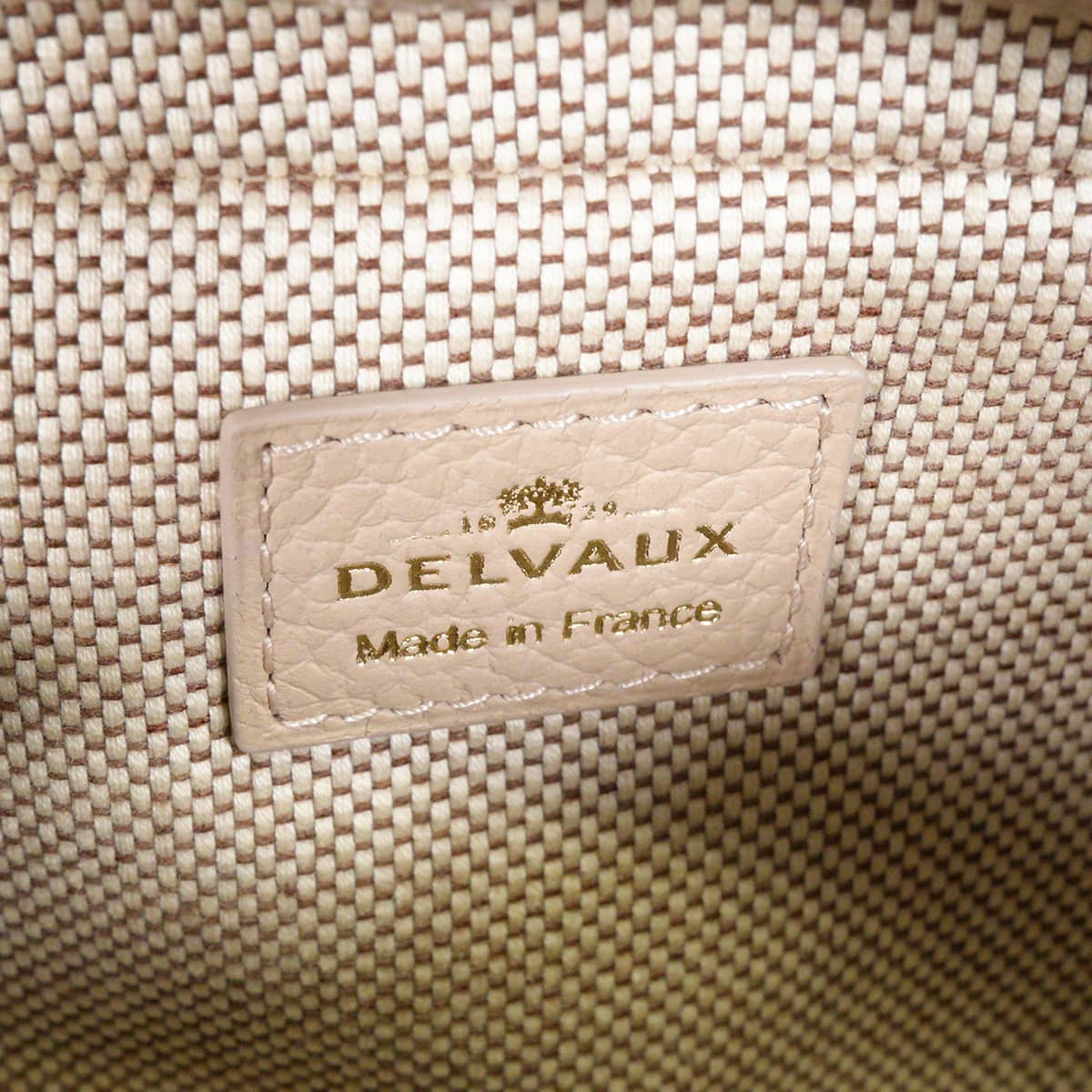 [Pre-loved] Delvaux Handbag Cool Box Mini AirlessSirocco Taurillon Soft Gold HW AA0670BAH021YDO[LIKE NEW][Authentic]