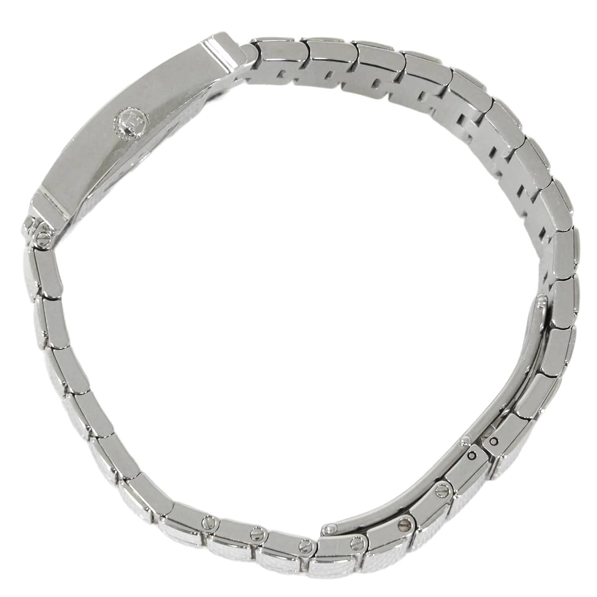 [Pre-loved] HERMES Watches Heure H HH1.210 Quartz 11P Silver Stainless steel/Mother of Pearl/Diamond W053014WW00[USED A][Authentic]