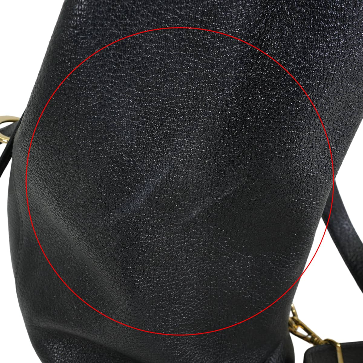 [Pre-loved] HERMES Backpack/daypack/Ruck sack Isabel Vintage Backpack Noir (Black) Chevre Coromandel Gold HW Stamp 〇X[USED SA][Authentic]