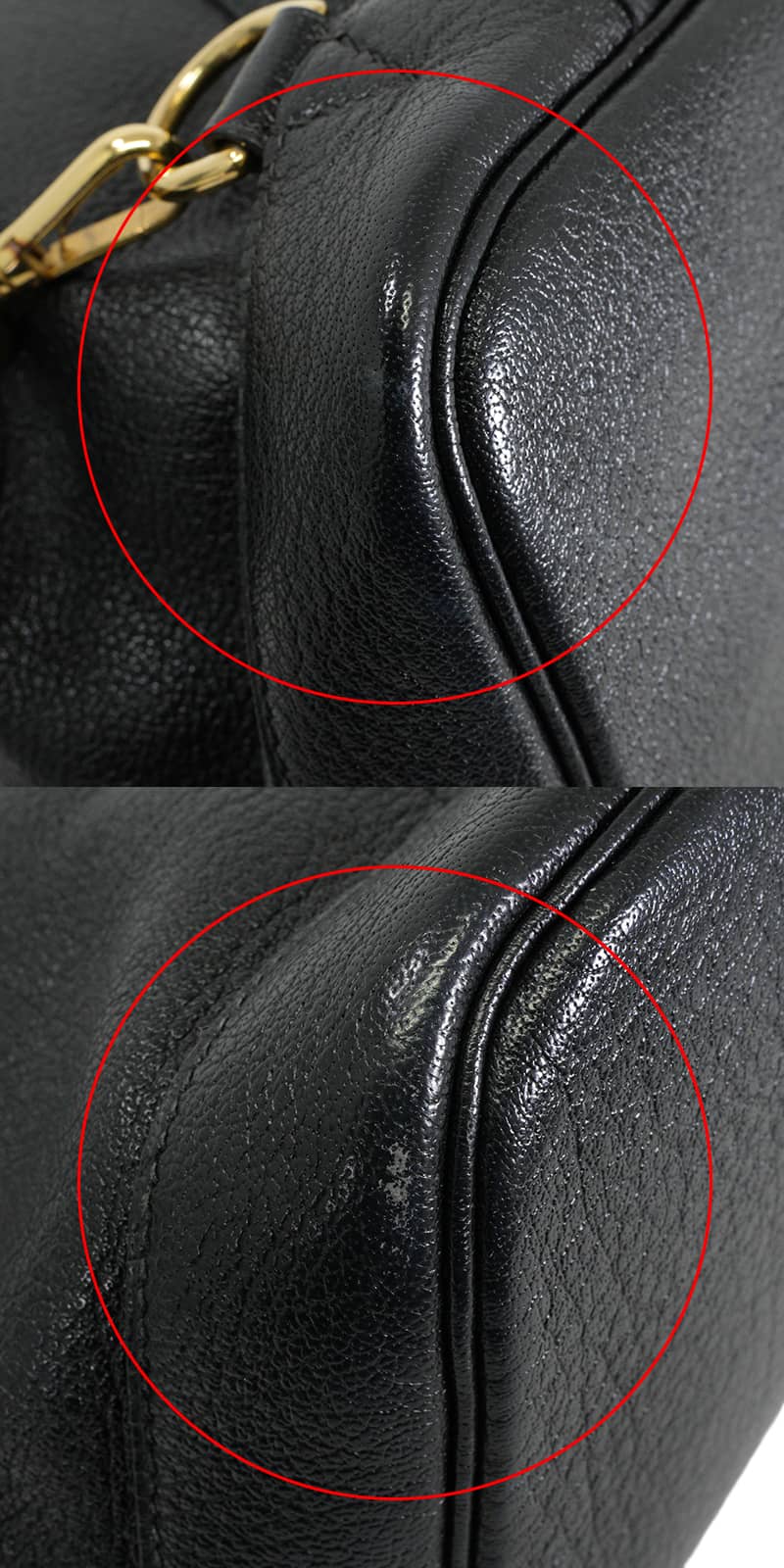 [Pre-loved] HERMES Backpack/daypack/Ruck sack Isabel Vintage Backpack Noir (Black) Chevre Coromandel Gold HW Stamp 〇X[USED SA][Authentic]