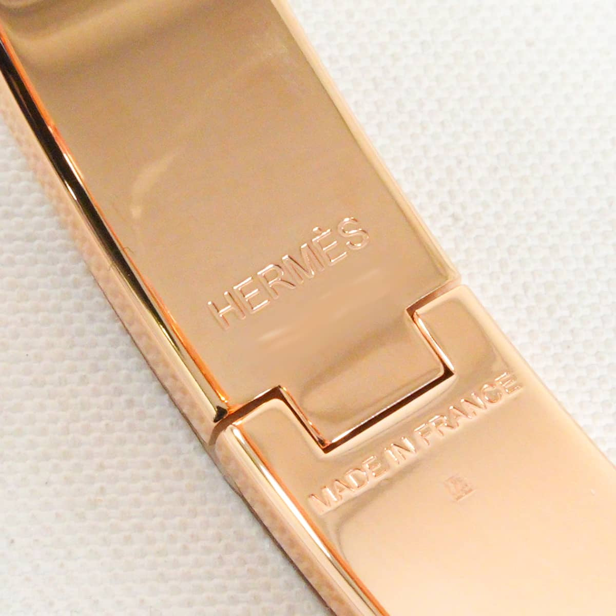 HERMES bracelet Clic H PM Marron Grace Rose Gold plated Rose Gold HW[BRAND NEW][Authentic]