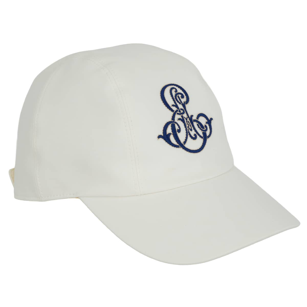 HERMES Casquette Davis Emile Blanc (White) Cotton/Polyurethane[BRAND NEW][Authentic]