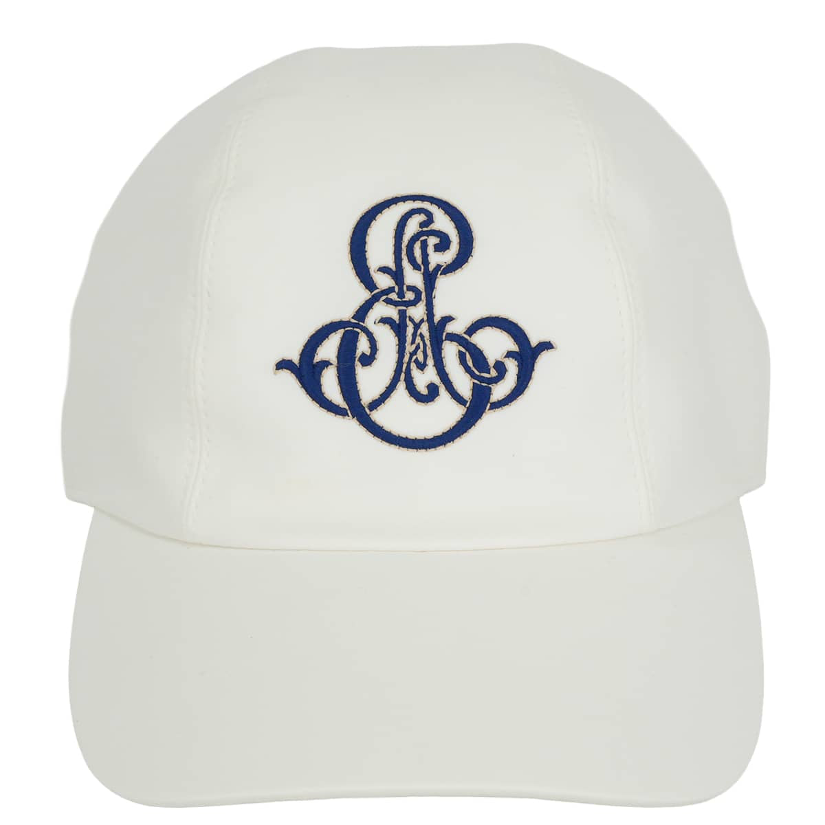 HERMES Casquette Davis Emile Blanc (White) Cotton/Polyurethane[BRAND NEW][Authentic]