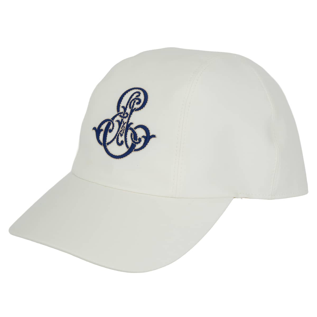 HERMES Casquette Davis Emile Blanc (White) Cotton/Polyurethane[BRAND NEW][Authentic]