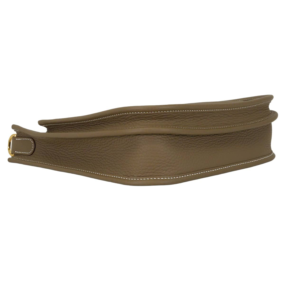 HERMES Shoulder bag Evelyne 23 Etoupe Taurillon Leather Gold HW Stamp G[BRAND NEW][Authentic]