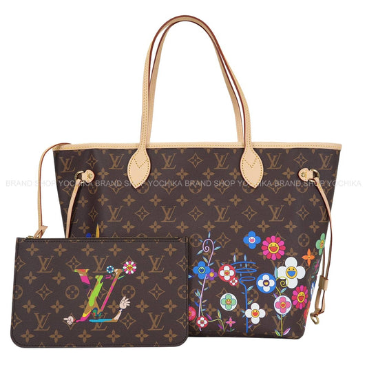 LOUIS VUITTON tote bag LV×TM Takashi Murakami Neverfull MM Multicolor PVC coated canvas Gold HW M13271[BRAND NEW][Authentic]