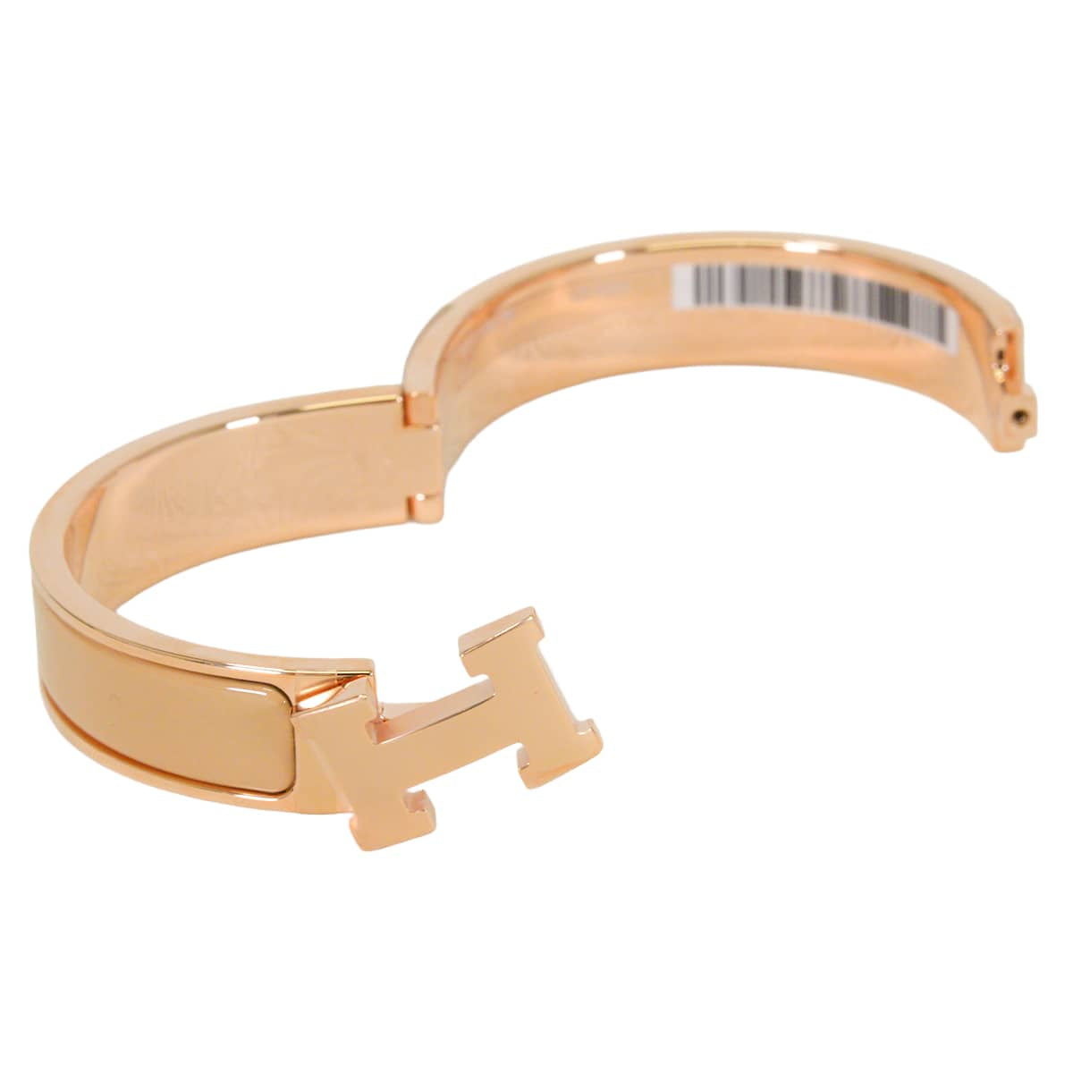 HERMES bracelet Clic H PMSabre Rose Gold plated[BRAND NEW][Authentic]