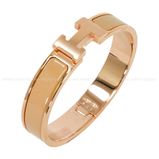 HERMES bracelet Clic H PMSabre Rose Gold plated[BRAND NEW][Authentic]
