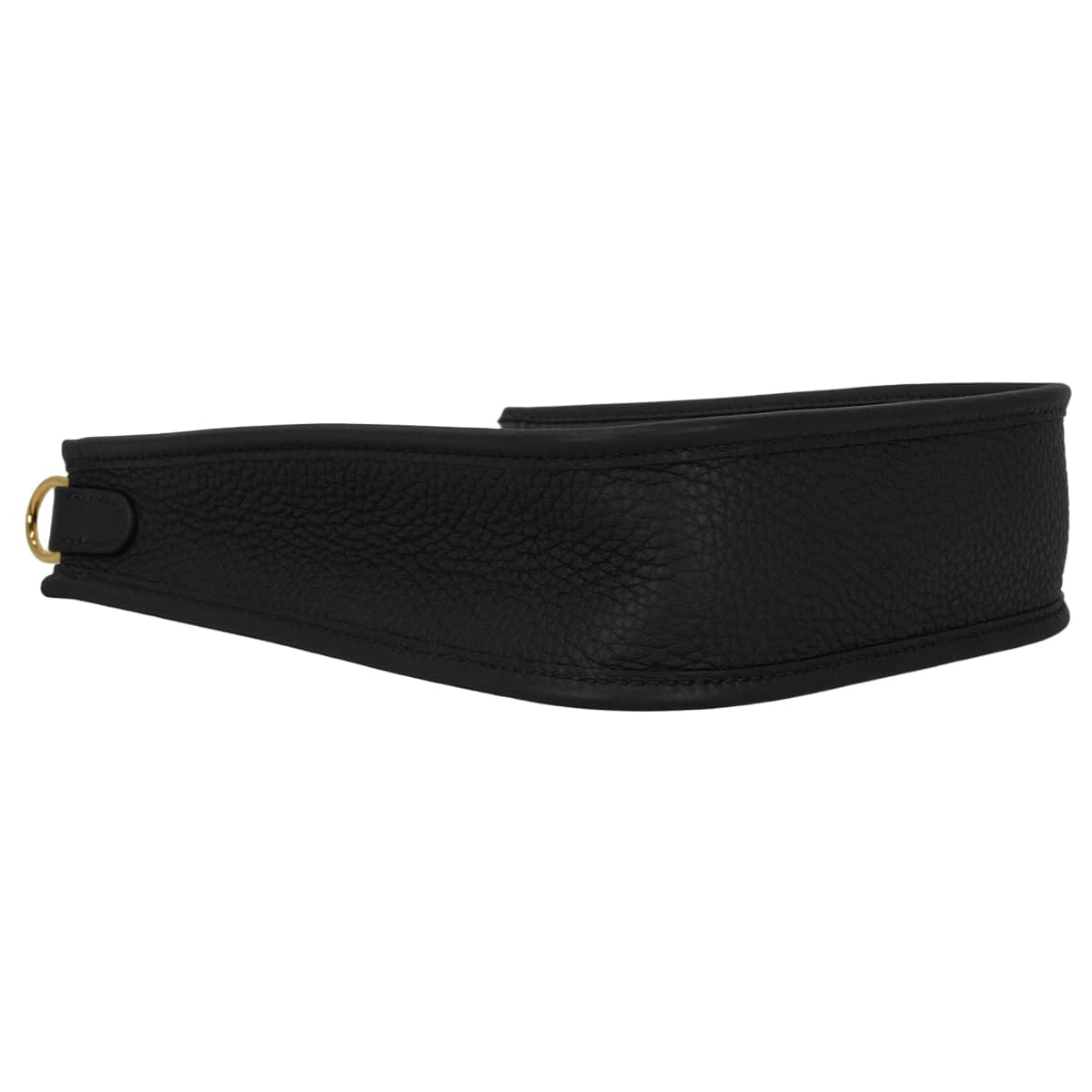 HERMES Shoulder bag Evelyne 16 TPM Noir (Black) Taurillon Clemence Gold HW Stamp K[EXCELLENT][Authentic]