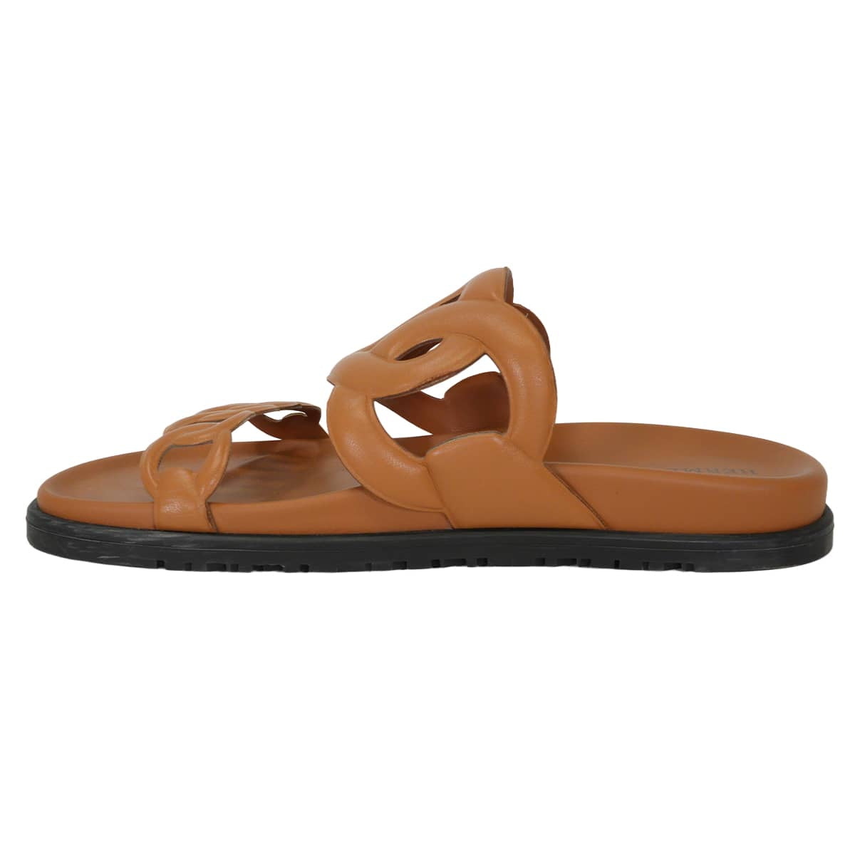 [Pre-loved] HERMES sandals Extra Gold Carf #39[LIKE NEW][Authentic]