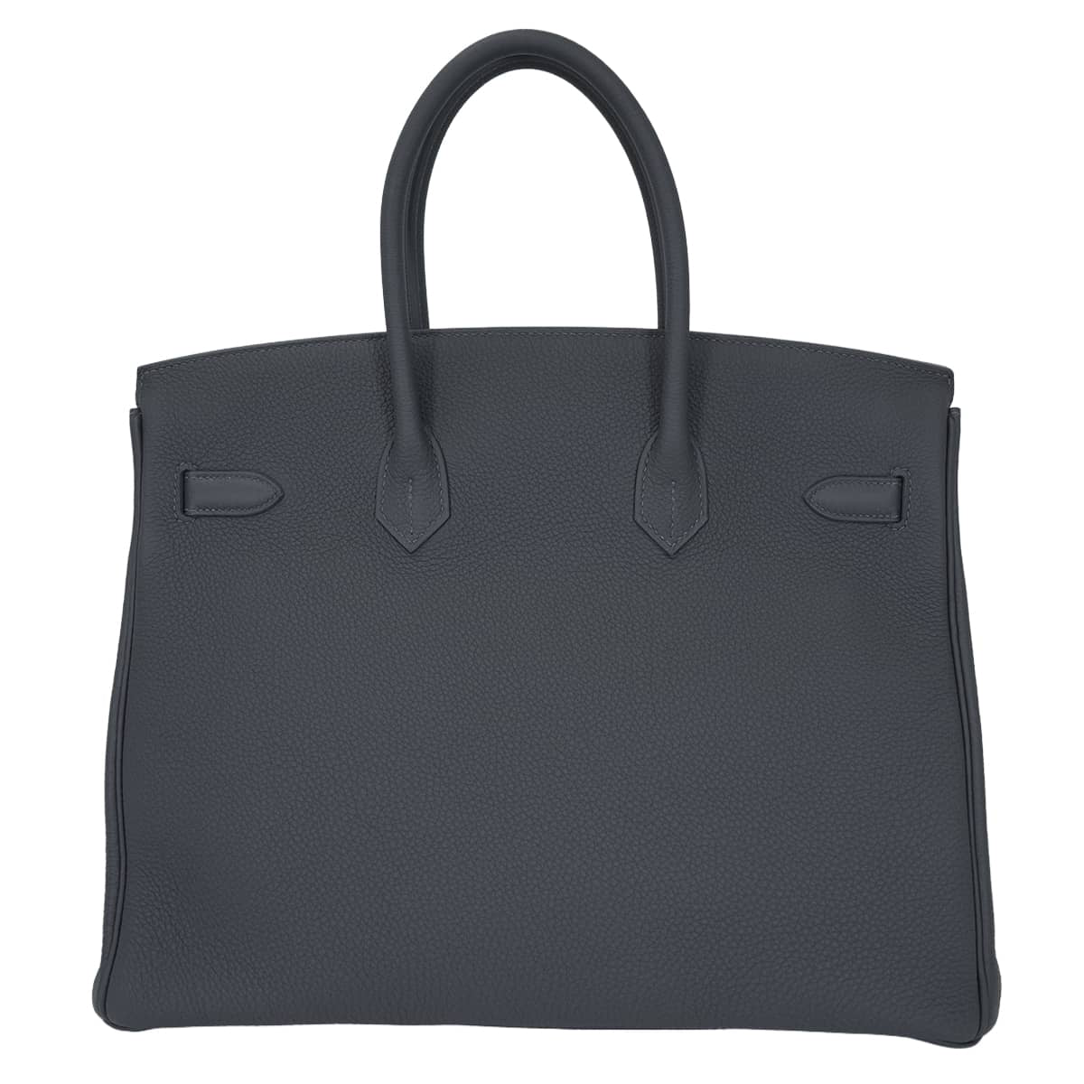 [Pre-loved] HERMES Handbag Birkin35 Ardoise Veau Togo Silver HW Stamp K[LIKE NEW][Authentic]