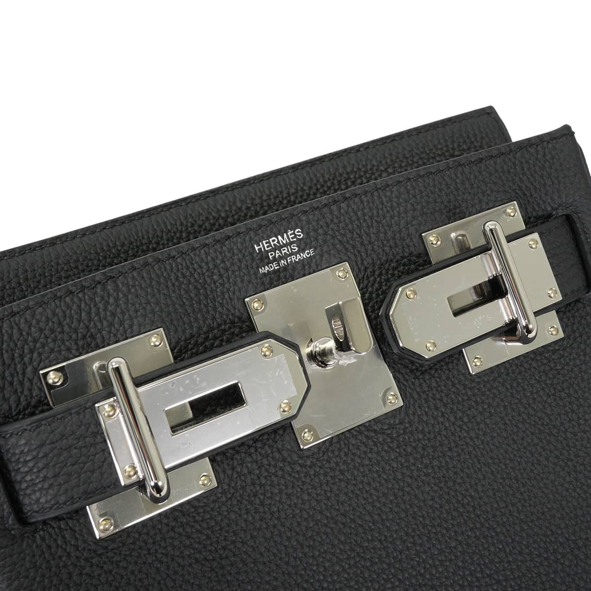 HERMES Shoulder bag Hac a Dos PM Noir (Black) Veau Togo Silver HW Stamp G[BRAND NEW][Authentic]