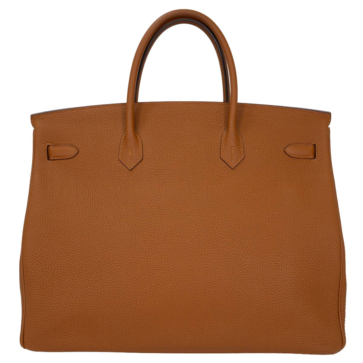 [Pre-loved] HERMES Handbag Birkin40 Officer's pillow included Gold/Jaune Amber Veau Togo/Veau Swift Silver HW Stamp Ｄ[LIKE NEW][Authentic]