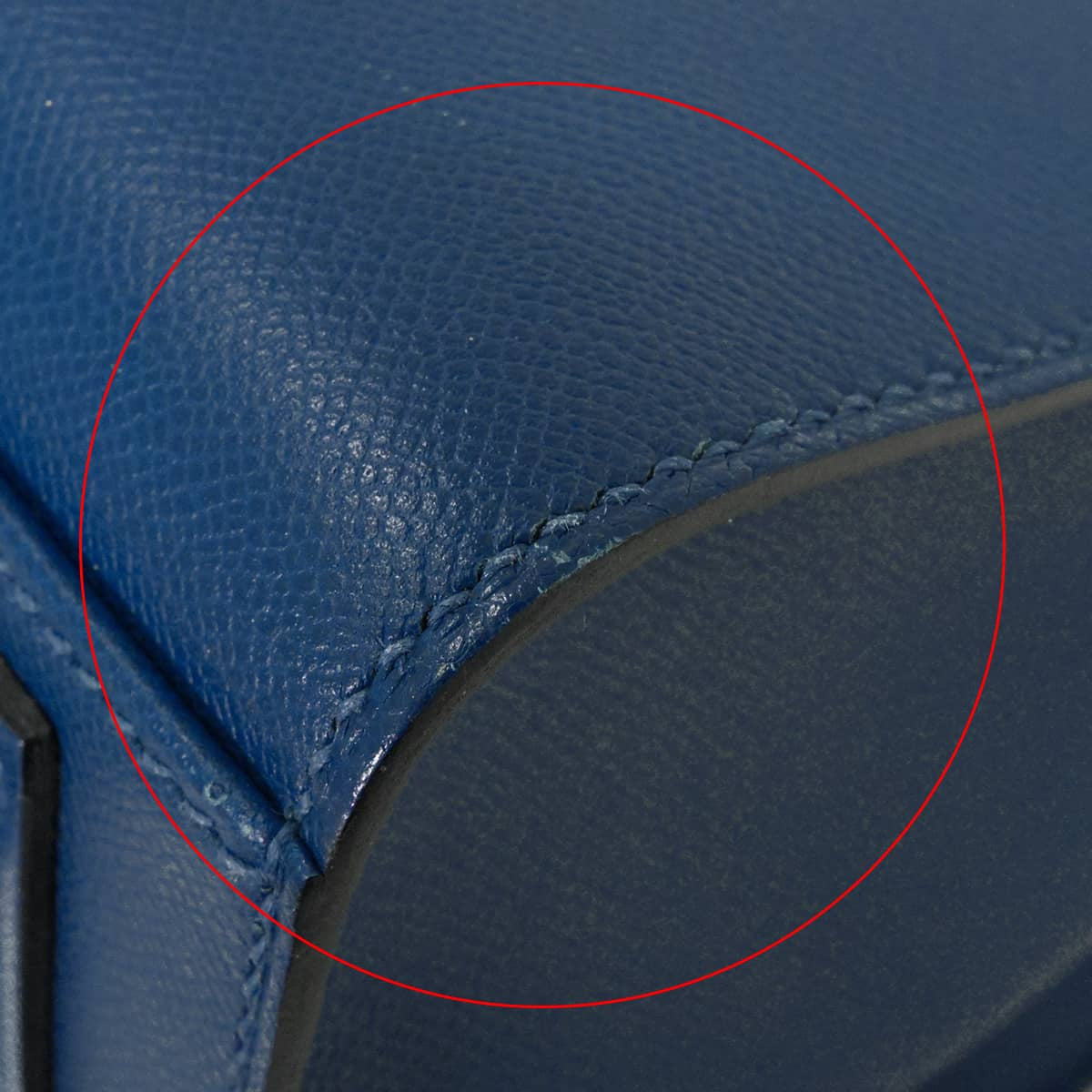 [Pre-loved] HERMES Handbag Birkin25 Sellier Bleu de Prusse Veau Madame Silver HW Stamp Y[USED SA][Authentic]