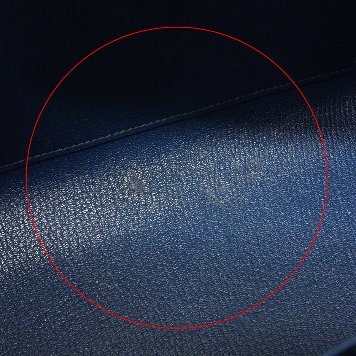 [Pre-loved] HERMES Handbag Birkin25 Sellier Bleu de Prusse Veau Madame Silver HW Stamp Y[USED SA][Authentic]