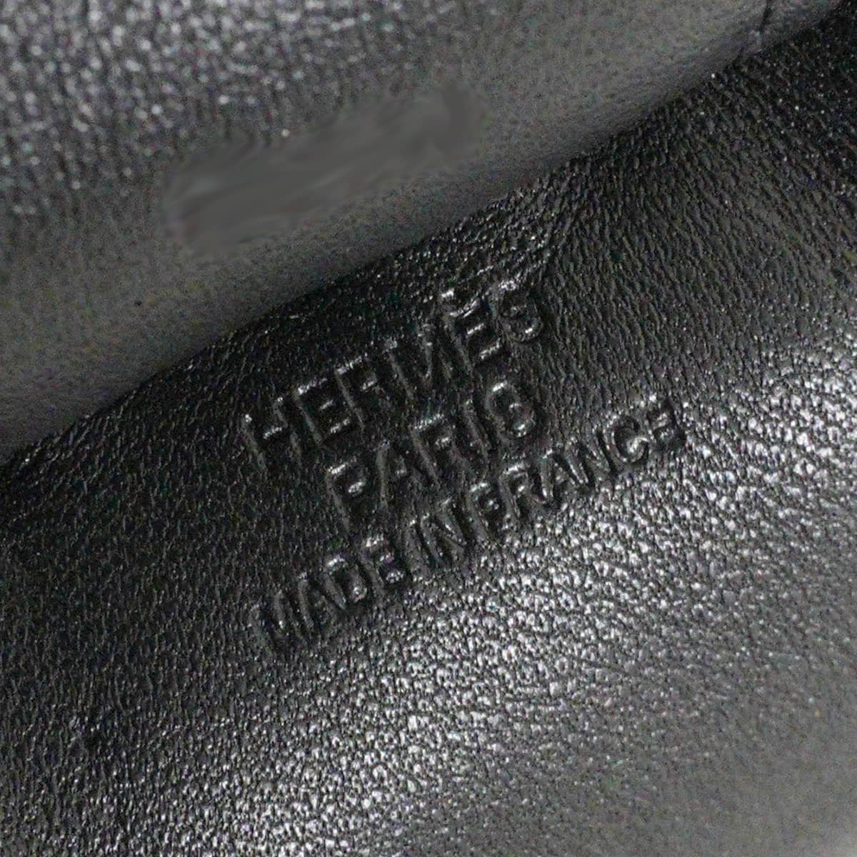 [Pre-loved] HERMES bag charm Rodeo MM SO BLACK Noir (Black) Agneau Milo Stamp D[LIKE NEW][Authentic]