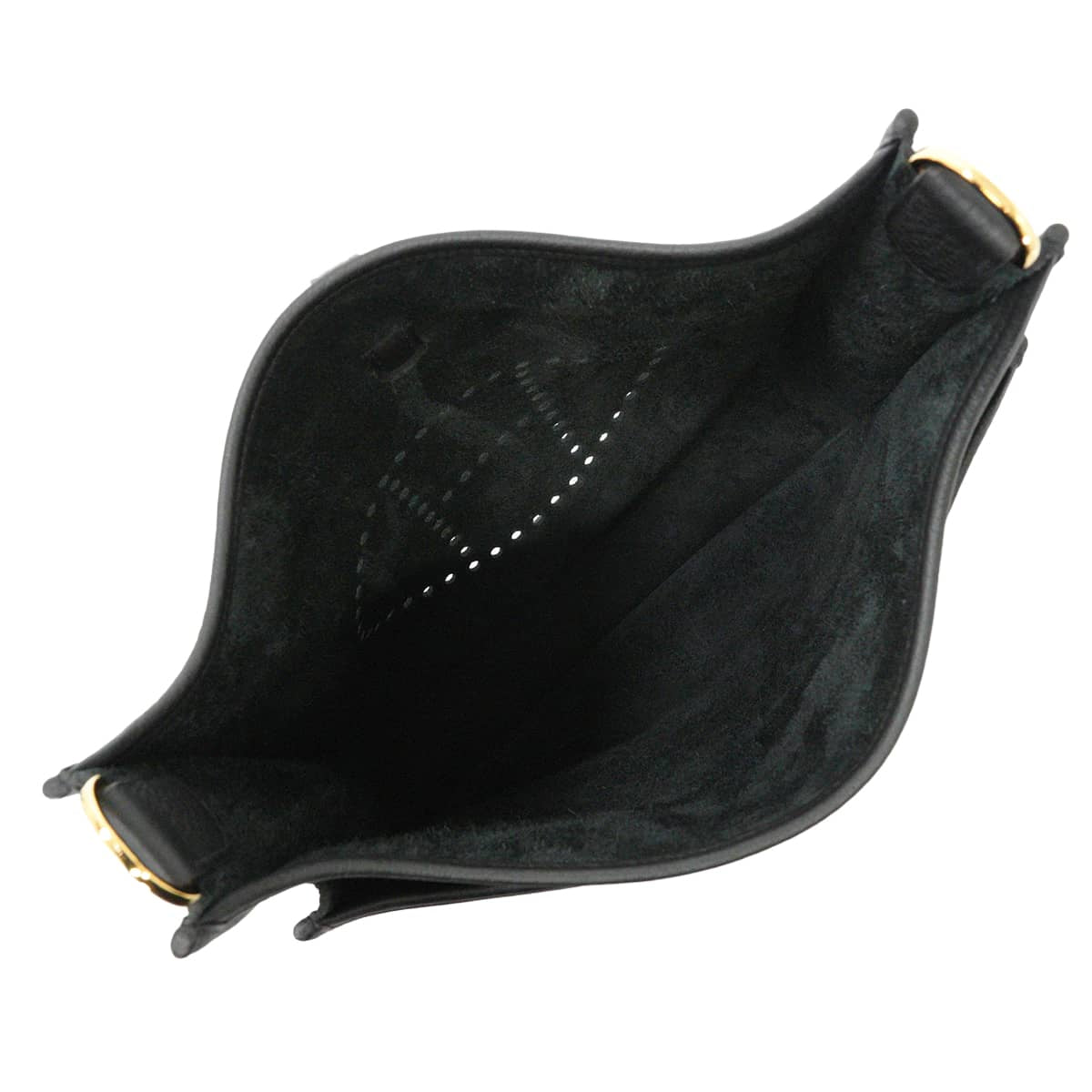 HERMES Shoulder bag Evelyne 29 PM Noir (Black) Taurillon Leather Gold HW Stamp G[BRAND NEW][Authentic]