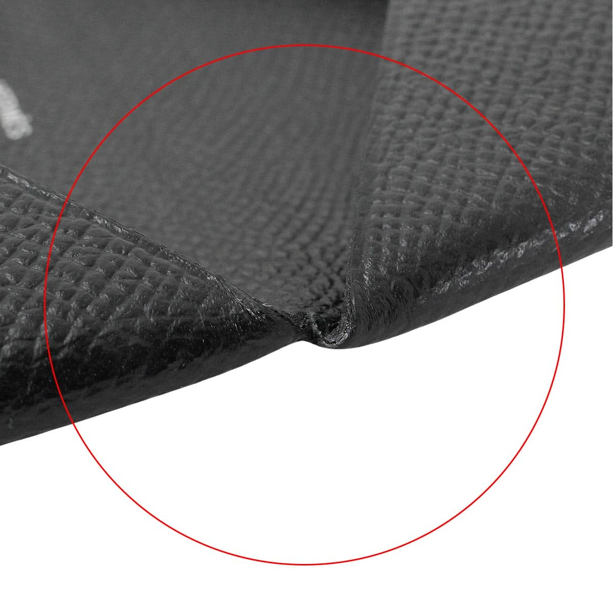 [Pre-loved] HERMES card holder Calvi Noir (Black) Veau Epsom Silver HW Stamp X[LIKE NEW][Authentic]