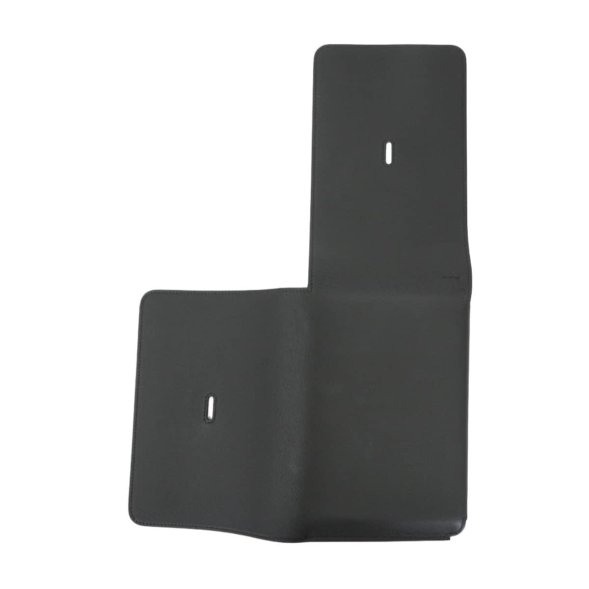 HERMES Notebook cover Carnet Secret with Silky Ancre Notebook Noir (Black) Veau Swift Gold HW Stamp W[EXCELLENT][Authentic]