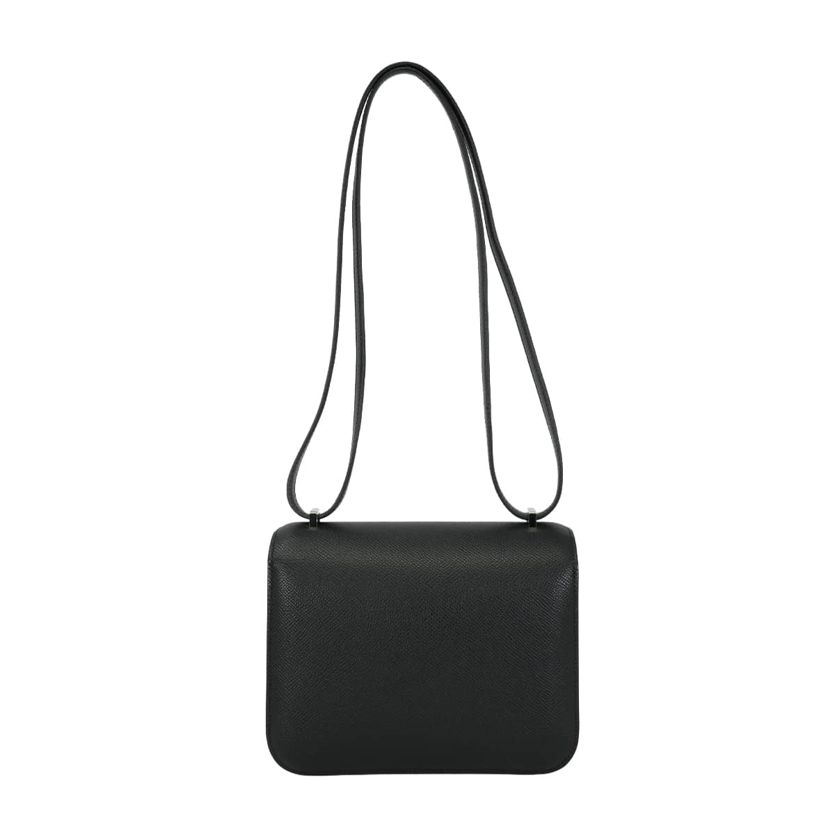 [Pre-loved] HERMES Shoulder bag Constance 3 18 Miroir Noir (Black) Veau Epsom Silver HW Stamp B[LIKE NEW][Authentic]