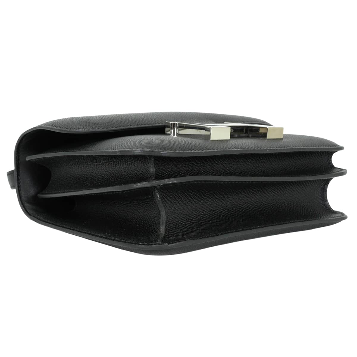 [Pre-loved] HERMES Shoulder bag Constance 3 18 Miroir Noir (Black) Veau Epsom Silver HW Stamp B[LIKE NEW][Authentic]